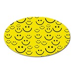 Smiley Face Magnet (Oval)