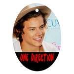 ONE DIRECTION HARRY CHRISTMAS ORNAMENT Ornament (Oval)