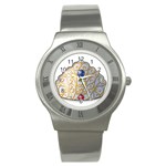 CrownIcons_001 Stainless Steel Watch