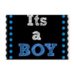Its A Boy Black Sticker A4 (100 pack)