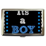 Its A Boy Black Cigarette Money Case