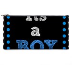 Its A Boy Black Pencil Case