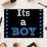 Its A Boy Black Cosmetic Bag (XL)