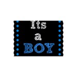 Its A Boy Black 5  x 7  Desktop Photo Plaque 