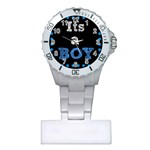 Its A Boy Black Nurses Watch
