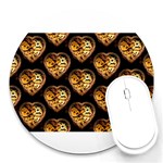 Heart Steampunk Round Mousepad