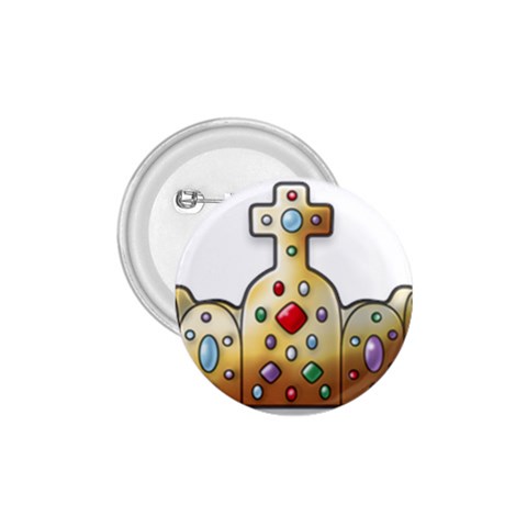 CrownIcons_005 1.75  Button from ArtsNow.com Front