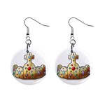 CrownIcons_005 1  Button Earrings