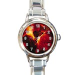 SD062 Round Italian Charm Watch