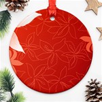 flower_plate Ornament (Round)