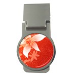 flower_plate Money Clip (Round)