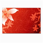 flower_plate Postcard 4 x 6  (Pkg of 10)