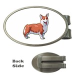 Pembroke Welsh Corgi Money Clip (Oval)