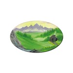 Painting 4 Sticker Oval (100 pack)