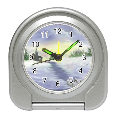 Painting 6 Travel Alarm Clock from ArtsNow.com Front