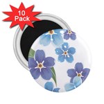 flower034 2.25  Magnet (10 pack)