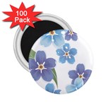 flower034 2.25  Magnet (100 pack) 