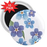 flower034 3  Magnet (10 pack)