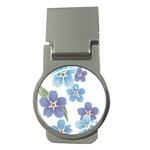 flower034 Money Clip (Round)