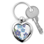 flower034 Key Chain (Heart)