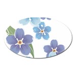 flower034 Magnet (Oval)