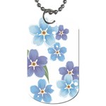 flower034 Dog Tag (One Side)