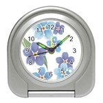 flower034 Travel Alarm Clock