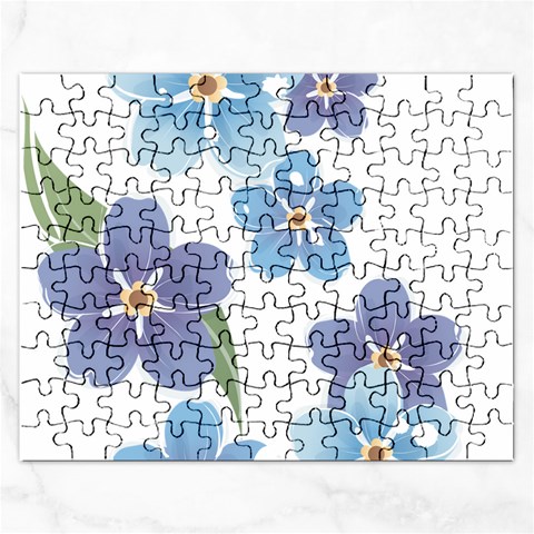 flower034 Jigsaw Puzzle (Rectangular) from ArtsNow.com Front