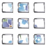 flower034 Mega Link Italian Charm (9 pack)