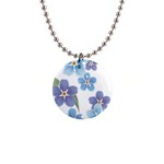 flower034 1  Button Necklace