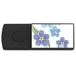 flower034 USB Flash Drive Rectangular (4 GB)