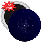 Sagittarius Stars 3  Magnet (100 pack)