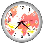 map2 Wall Clock (Silver)