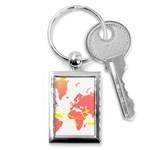 map2 Key Chain (Rectangle)