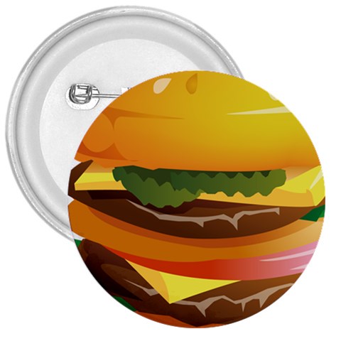 hug 3  Button from ArtsNow.com Front