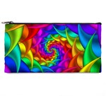 Psychedelic Rainbow Spiral Pencil Case