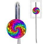 Psychedelic Rainbow Spiral Book Mark