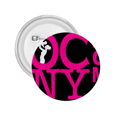 OCNYMOMS LOGO 2.25  Buttons from ArtsNow.com Front