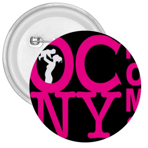 OCNYMOMS LOGO 3  Buttons from ArtsNow.com Front