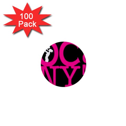 OCNYMOMS LOGO 1  Mini Buttons (100 pack)  from ArtsNow.com Front