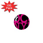 OCNYMOMS LOGO 1  Mini Buttons (100 pack) 