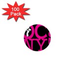 OCNYMOMS LOGO 1  Mini Magnets (100 pack) 