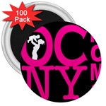OCNYMOMS LOGO 3  Magnets (100 pack)