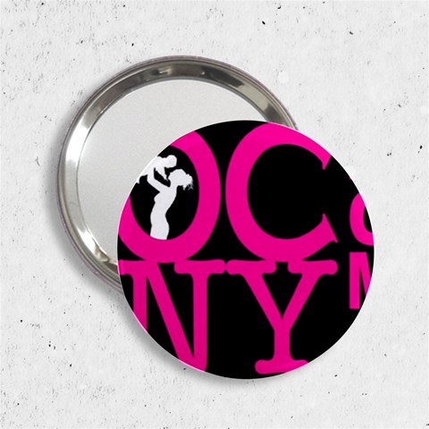 OCNYMOMS LOGO 2.25  Handbag Mirrors from ArtsNow.com Front