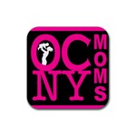 OCNYMOMS LOGO Rubber Coaster (Square) 