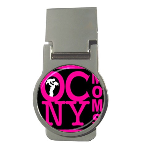 OCNYMOMS LOGO Money Clips (Round)  from ArtsNow.com Front