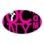 OCNYMOMS LOGO Oval Magnet