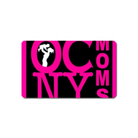 OCNYMOMS LOGO Magnet (Name Card) from ArtsNow.com Front