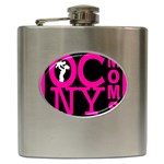 OCNYMOMS LOGO Hip Flask (6 oz)