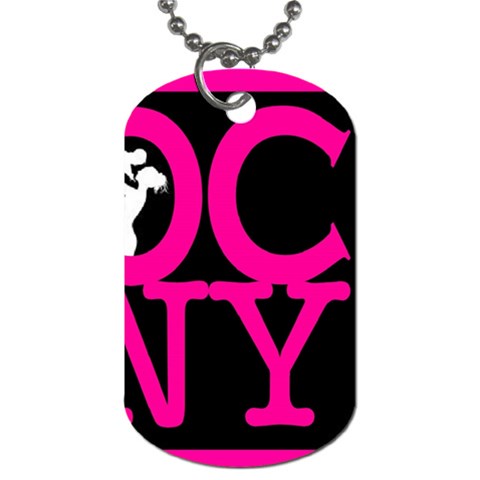 OCNYMOMS LOGO Dog Tag (Two Sides) from ArtsNow.com Front
